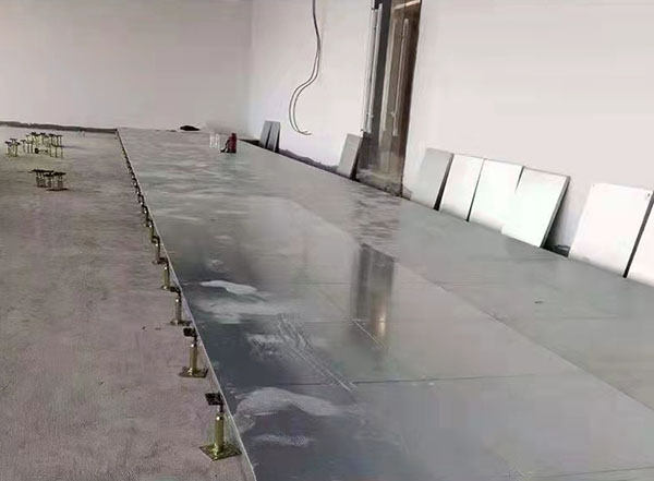 Encapsulated Calcium sulphate raised access floor2